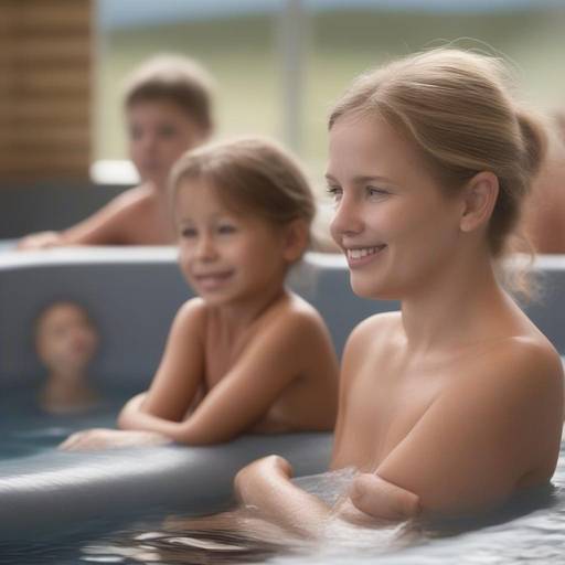 Activités familiales dans les spas thermaux d'Islande: amusement et bien-être pour tous