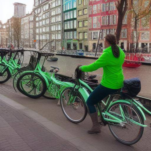 Ámsterdam en bicicleta: explorando la cultura ciclista de una de las ciudades más verdes del mundo