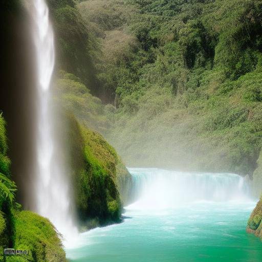 Arte en las cataratas Murchison: paisajes impresionistas y fotografía de naturaleza