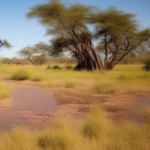 Arte en el delta del Okavango: pinturas rupestres y esculturas tribales