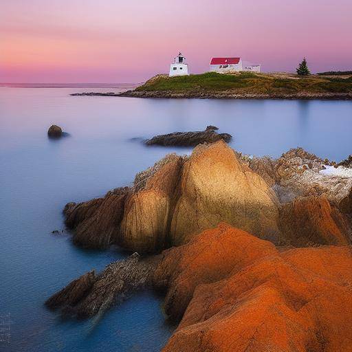 Arte nos faróis de Maine: fotografia de paisagens marinhas e pinturas costeiras