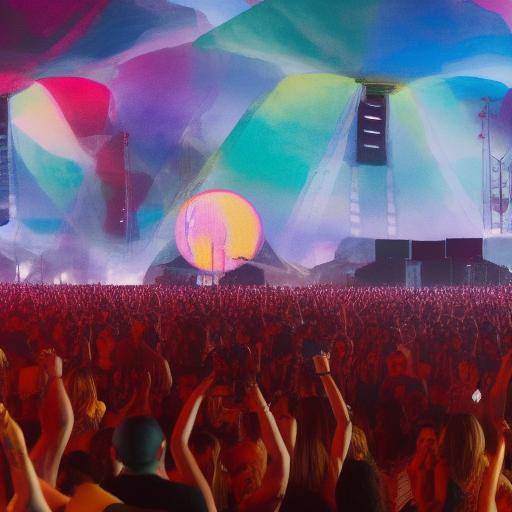 Kunst auf den Musikfestivals von Coachella: Installationen, Performances und visuelle Ausdrucksformen