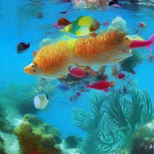 Arte en la Gran Barrera de Coral: inspiración y creatividad bajo el agua