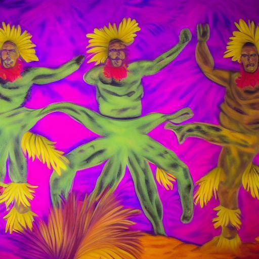 Art au luau hawaïen: expressions visuelles et art de la scène polynésienne