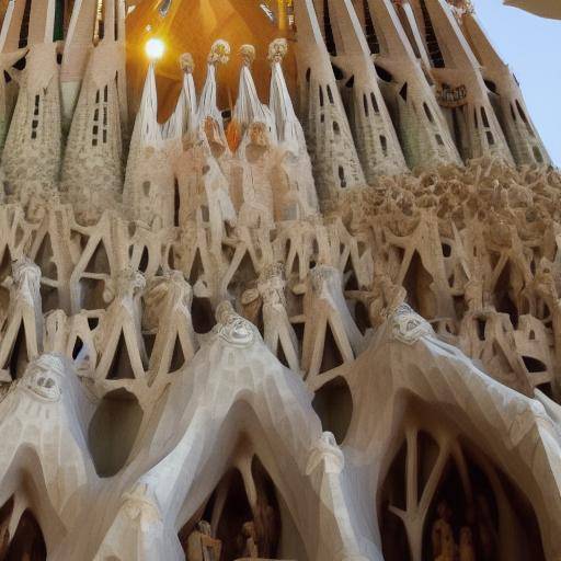 Art à la Sagrada Familia: sculptures, vitraux et design moderniste