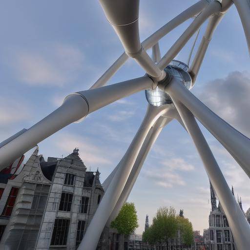 Atomium de Bruxelas: Design Futurista e Arte Contemporânea Belga