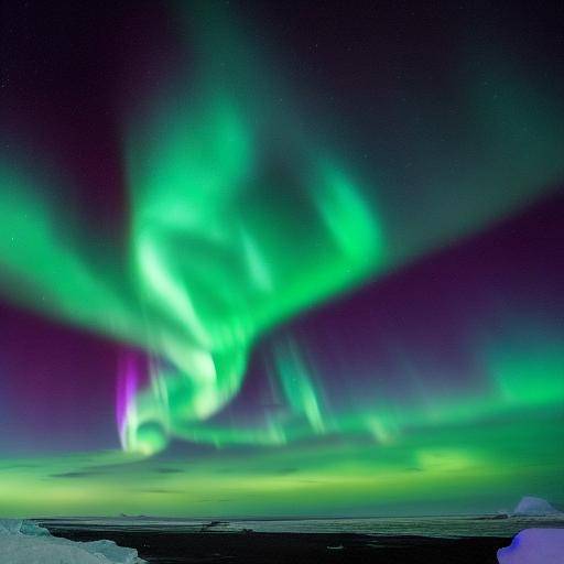 Aurore boréale en Islande: expériences uniques sous le ciel étoilé de l'Arctique