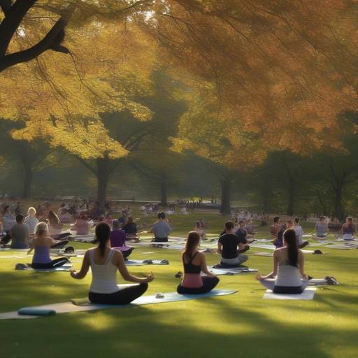 Well-Being in Central Park: Yoga, Walks, and Relaxation in the Heart of New York