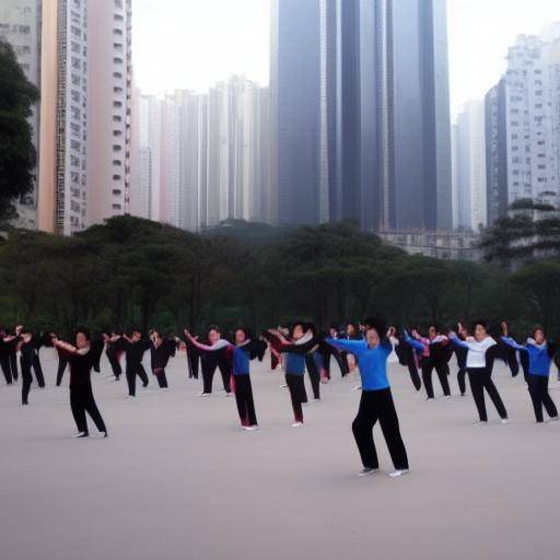 Bem-Estar Durante o Ano Novo Chinês em Hong Kong: Tai Chi e Meditação em Parques Urbanos