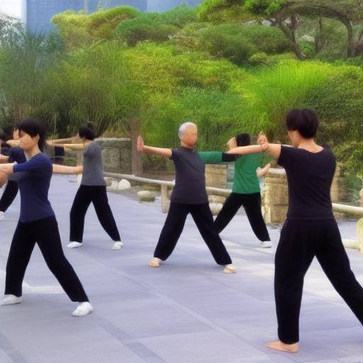 Wohlbefinden in Hongkong: Tai Chi und Meditation in orientalischen Gärten