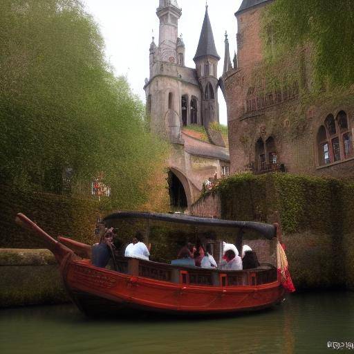 Bruges de barco: explorando a cidade medieval através de seus pitorescos canais