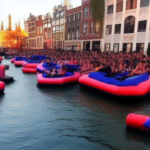 Schwimmende Konzerte in den Grachten von Amsterdam: Live-Musik auf dem Wasser