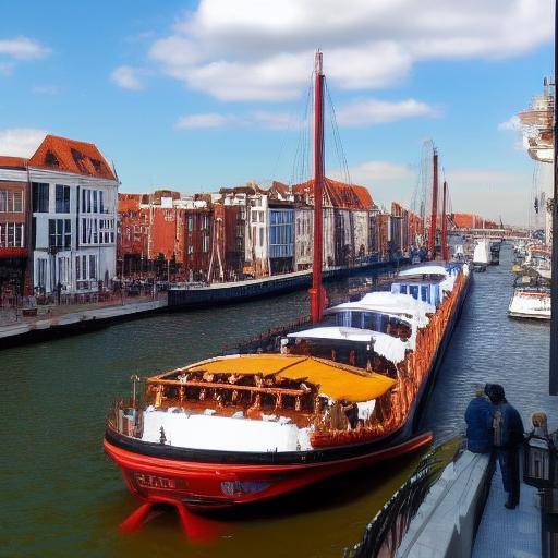 Découvrez les canaux d'Amsterdam en bateau: histoire et paysages