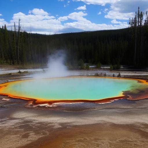 Descubre el Parque Nacional de Yellowstone: géiseres y vida salvaje