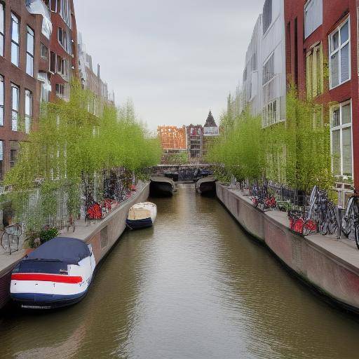 Diseño holandés en los canales de Ámsterdam: moda y arte urbano