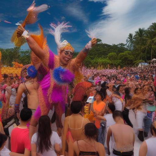 Como aproveitar o festival dos foguetes na Tailândia