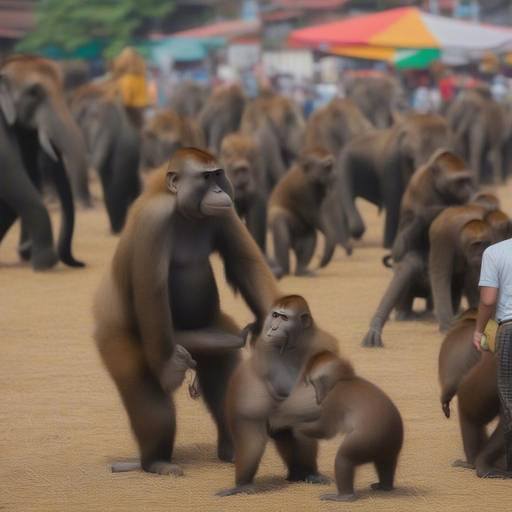 Como aproveitar o Festival dos Macacos em Lopburi, Tailândia