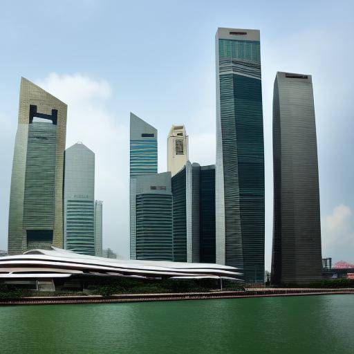 10 Gebäude in Singapur, die die Gesetze der Architektur herausfordern