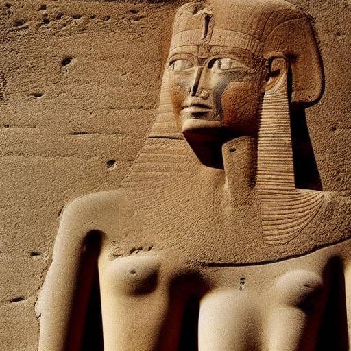 Esculturas y arte cerca de la Gran Esfinge de Giza: expresiones artísticas en el antiguo Egipto