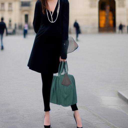 Style near Paris viewpoints: Parisian fashion and elegant boutiques