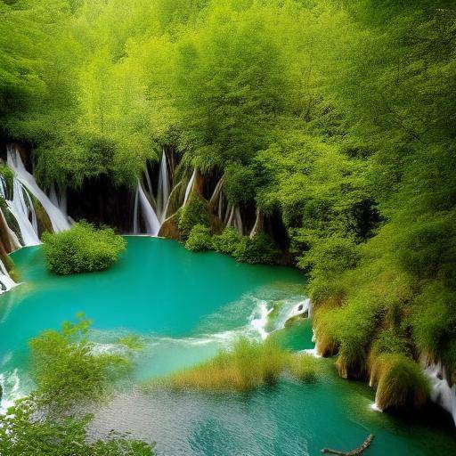 Explora los lagos de Plitvice: cascadas y aguas turquesas