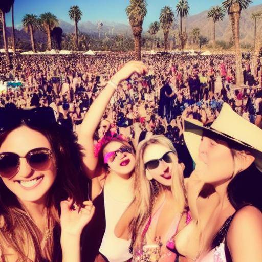 Festivais de música em Coachella: moda, arte e experiências na Califórnia