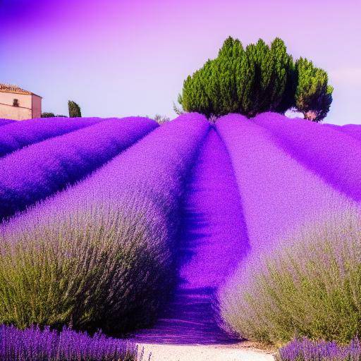 Fotografiando los campos de lavanda de Provenza: técnicas para capturar la magia y el color de los paisajes lavanda