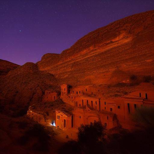 Fotografiando Petra de noche: técnicas para capturar la esencia de la antigua ciudad