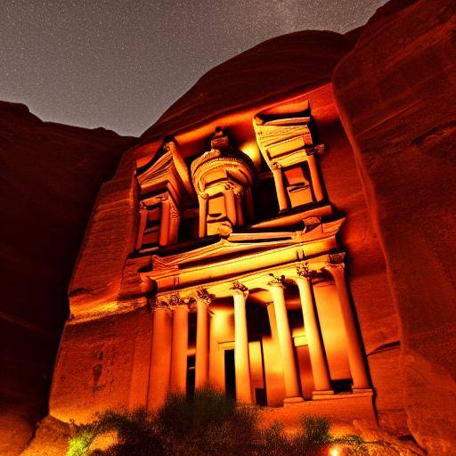 Fotografiando Petra de noche: técnicas y consejos para capturar la magia