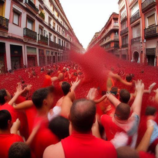 Die Tomatina von Buñol fotografieren: Techniken, um die Energie und das Chaos der Feierlichkeiten festzuhalten