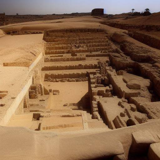 Leçons archéologiques près du Grand Sphinx de Gizeh: fouilles et découvertes dans l'ancienne ville