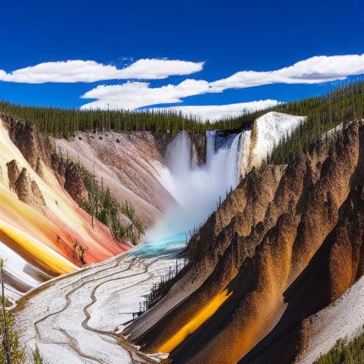 Leçons de géologie à Yellowstone: formation de geysers et paysages volcaniques