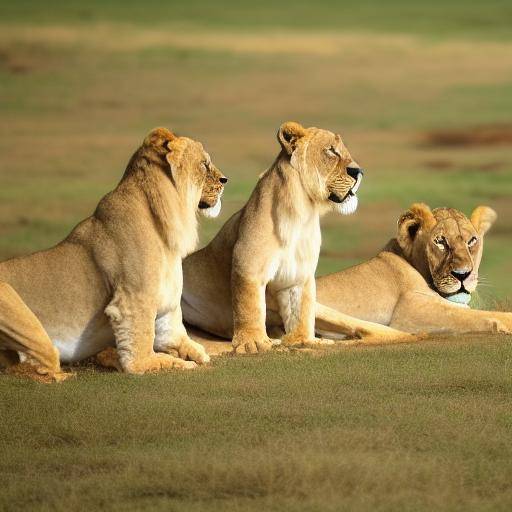 Los mejores puntos para ver leones en el Masai Mara