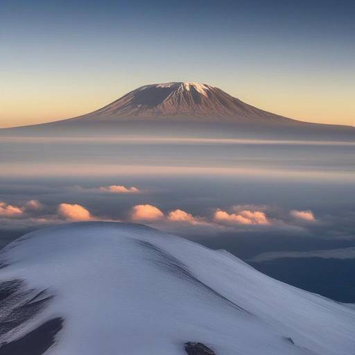 Os melhores pontos para ver o Monte Kilimanjaro