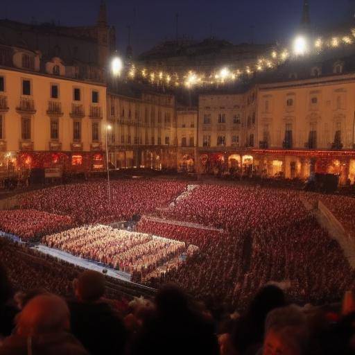 Mélodies de Noël: concerts et chorales dans les marchés européens