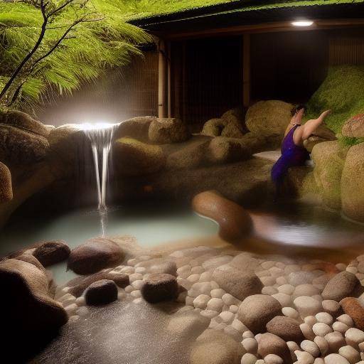 Onsen: Die japanische Erfahrung der Thermalbäder, die Körper und Seele revitalisiert