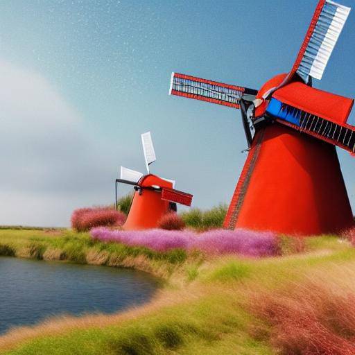 Peindre les moulins à vent des Pays-Bas: inspiration artistique dans des paysages emblématiques