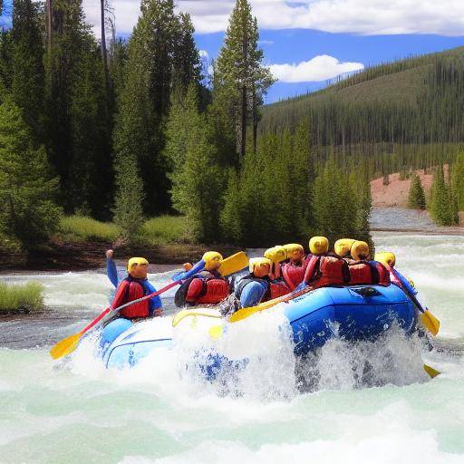 Rafting y aventuras acuáticas en el Parque Nacional de Yellowstone