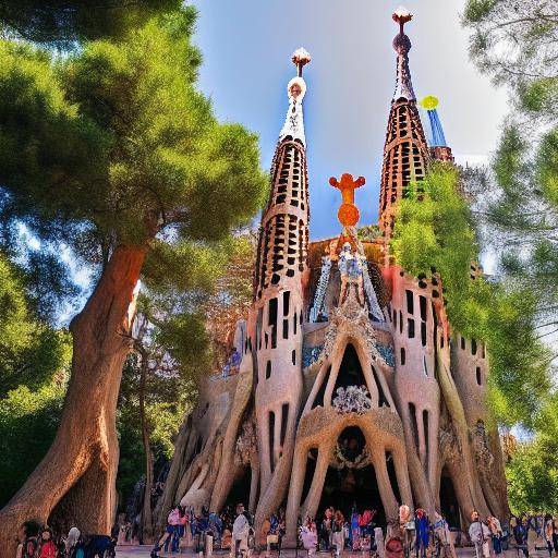 Entspannung nach der Entdeckung der Geheimnisse der Sagrada Familia: Spaziergänge im Park Güell