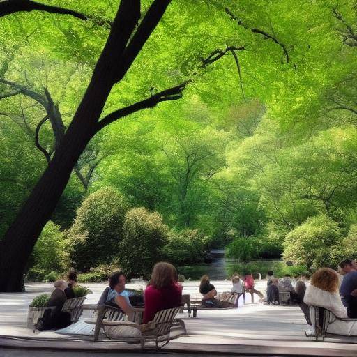 Entspannung nach der Erkundung des Central Park: Ruhe in den botanischen Gärten von New York