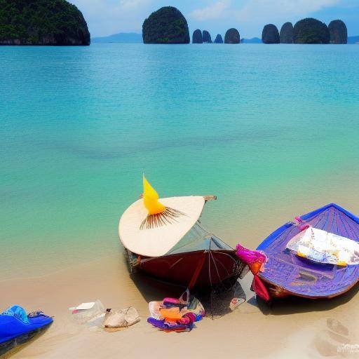 Détente après l'exploration des marchés flottants de Bangkok: tranquillité sur les plages de Thaïlande