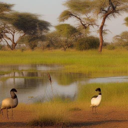 Entspannung auf den Safaris im Okavango-Delta: Luxuriöse Lodges und Vogelbeobachtung in Botswana