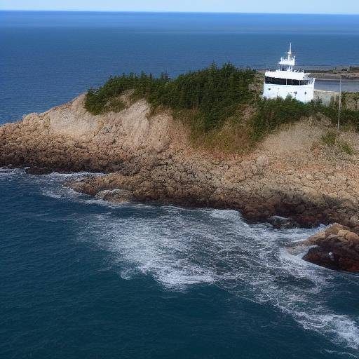 The lighthouse trail in Maine: coastal romance