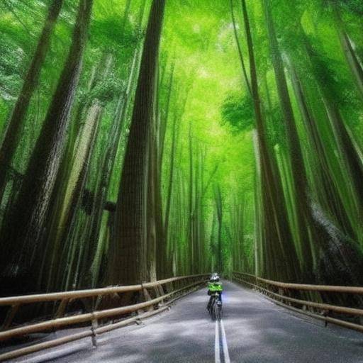 5 Rotas Ciclísticas no Japão através de Florestas de Bambu