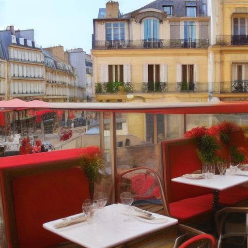 Flavors near Paris viewpoints: French cuisine and charming bistros