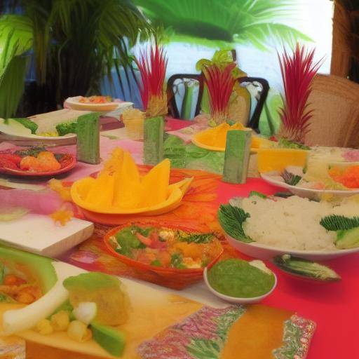 Sabores do Luau Havaiano: Cozinha Autêntica e Delícias Tropicais