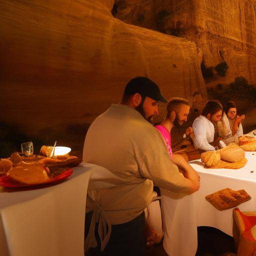 Sabores en Petra de noche: cena beduina y cocina tradicional bajo las estrellas