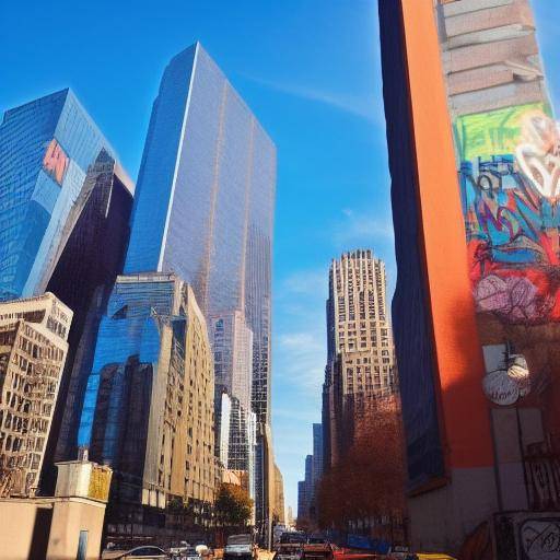 El skyline de Nueva York en arte callejero: grafitis y murales que retratan la ciudad